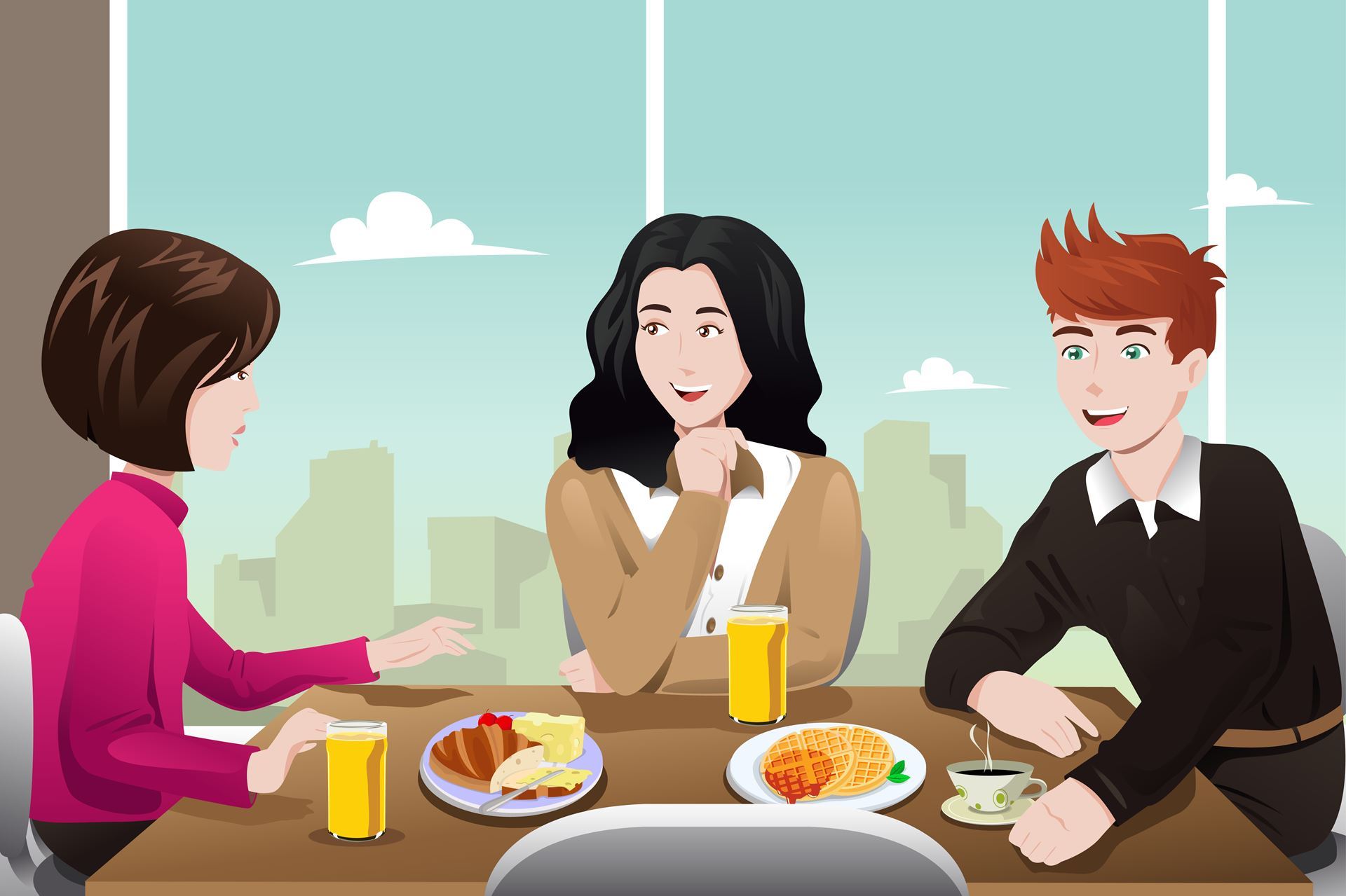 Сяду за обед. Обед в ресторане рисунок. Девушка за столом обедает. Мужчина и женщина ужинают рисунки. Перерыв на обед рисунок.
